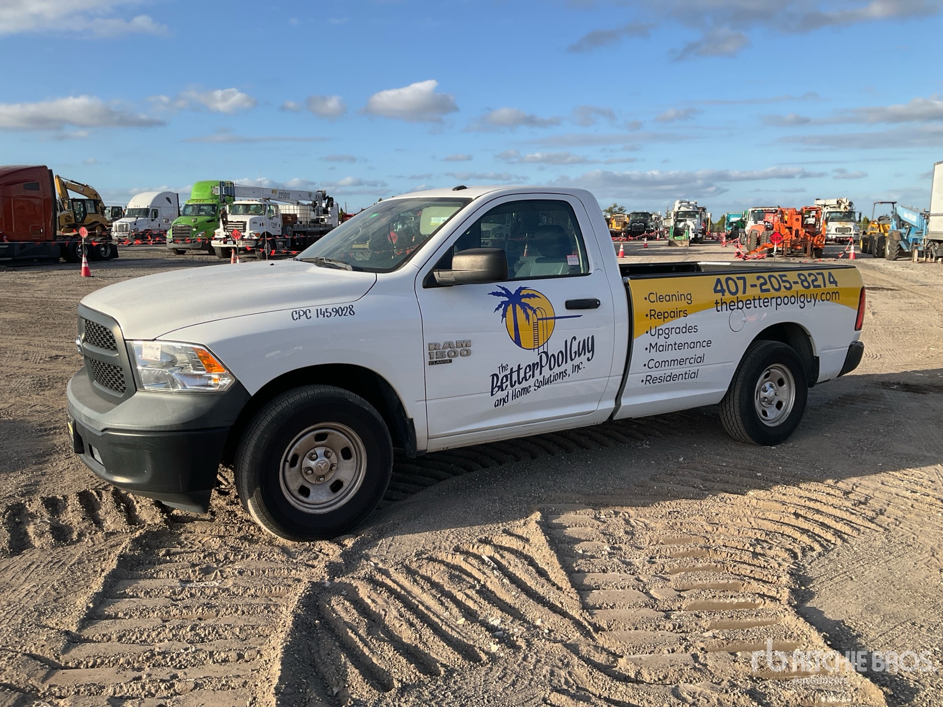 General Appearance with Picture, Left Front Corner