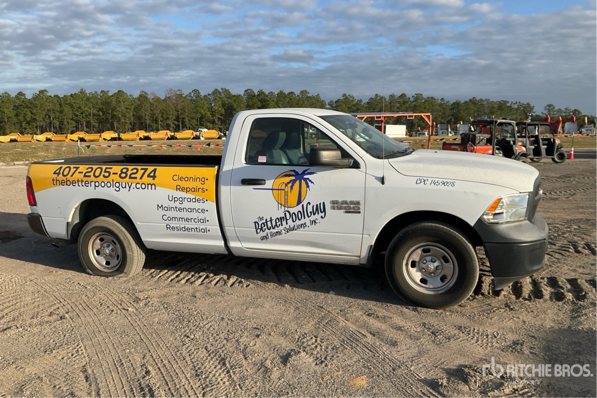 General Appearance with Picture, Right Front Corner