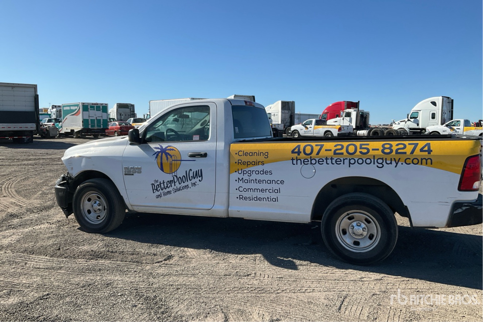 General Appearance with Picture, Left Rear Corner