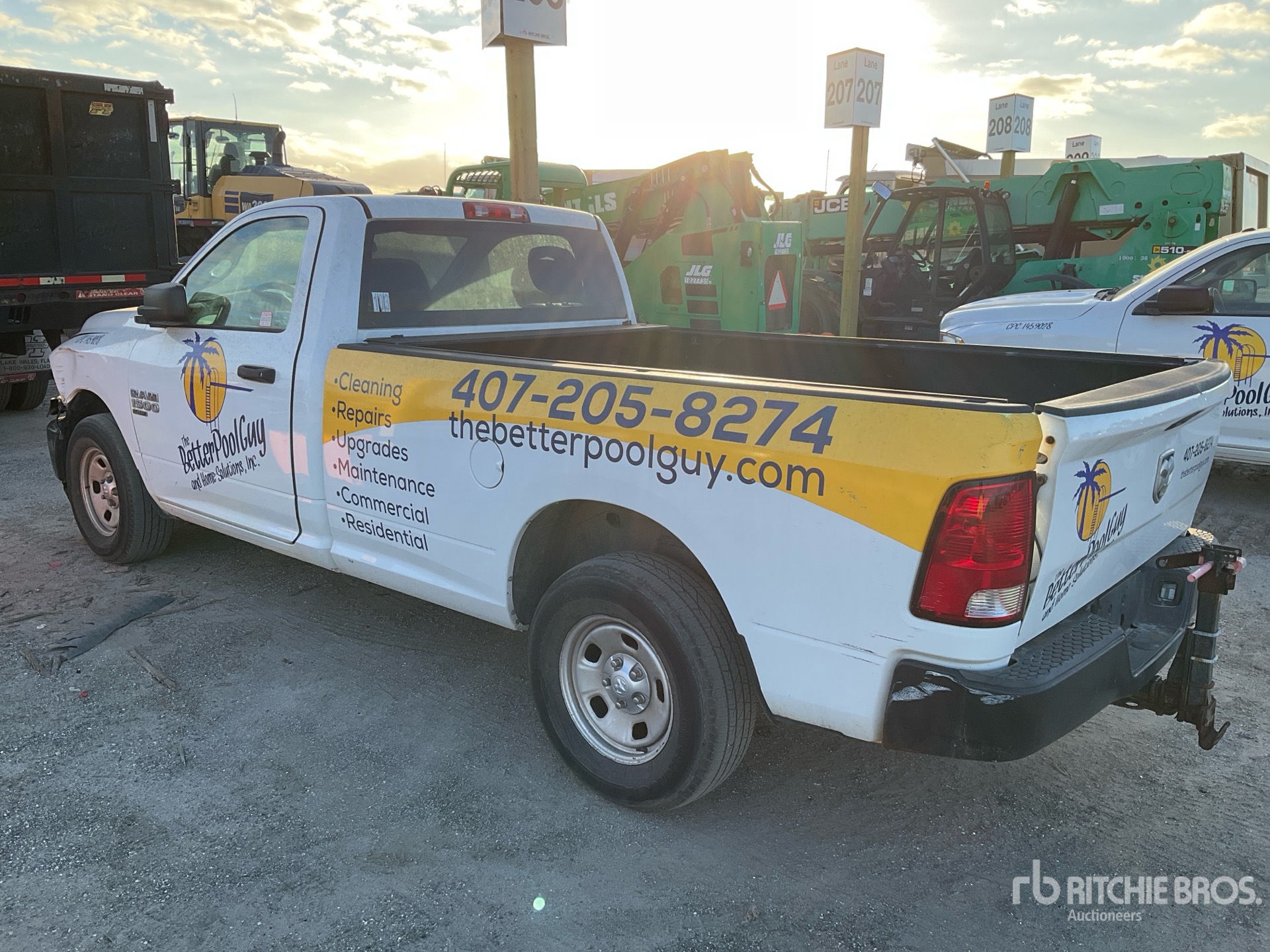 General Appearance with Picture, Left Rear Corner