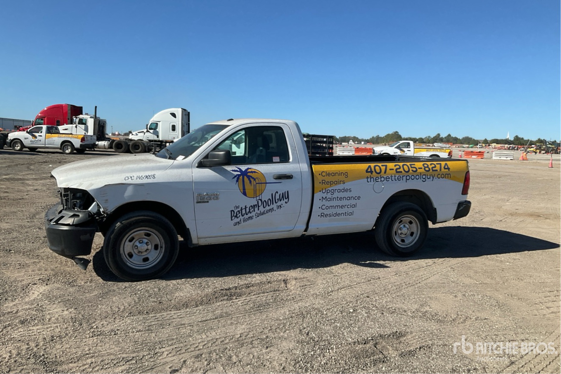 General Appearance with Picture, Left Front Corner