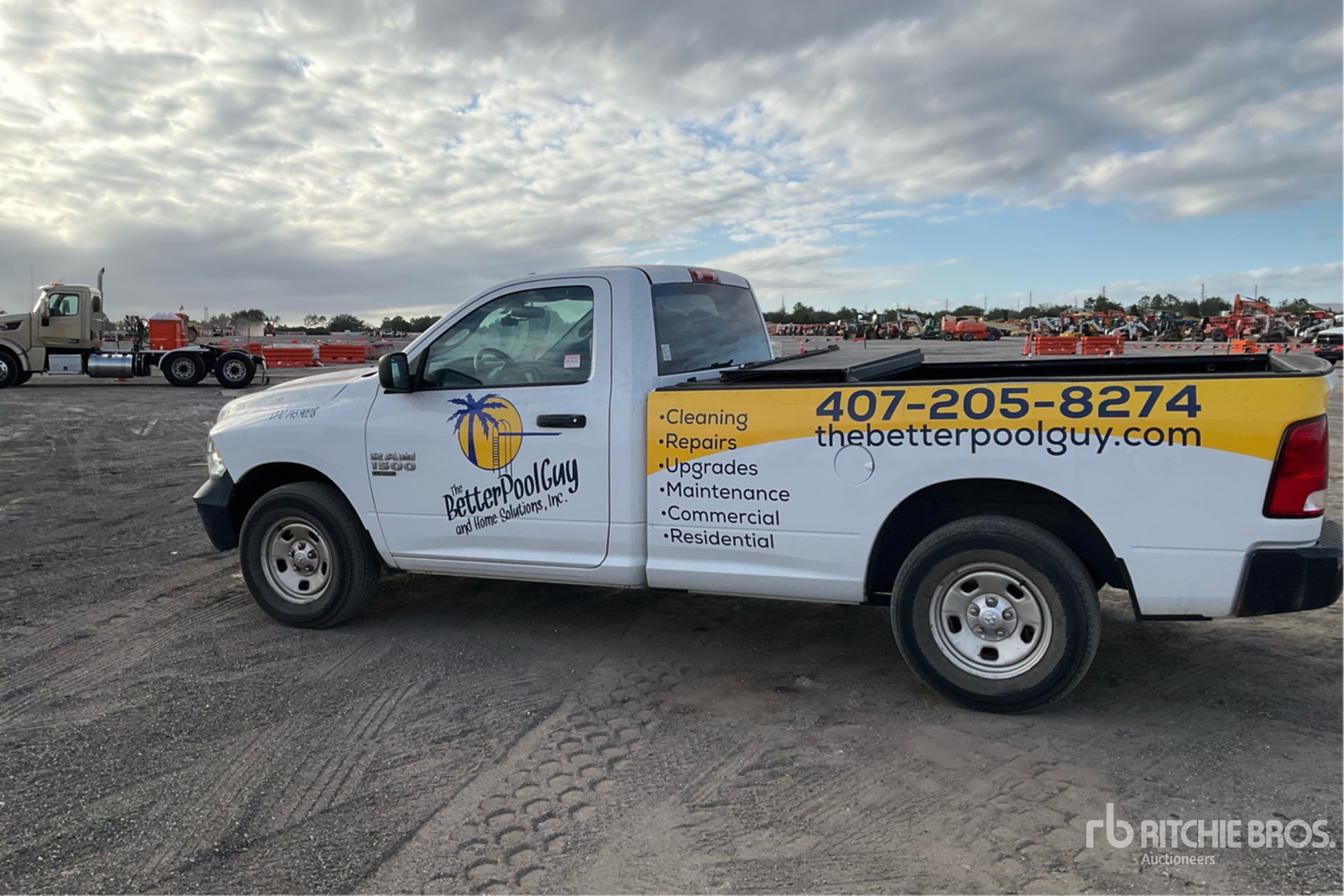 General Appearance with Picture, Left Rear Corner