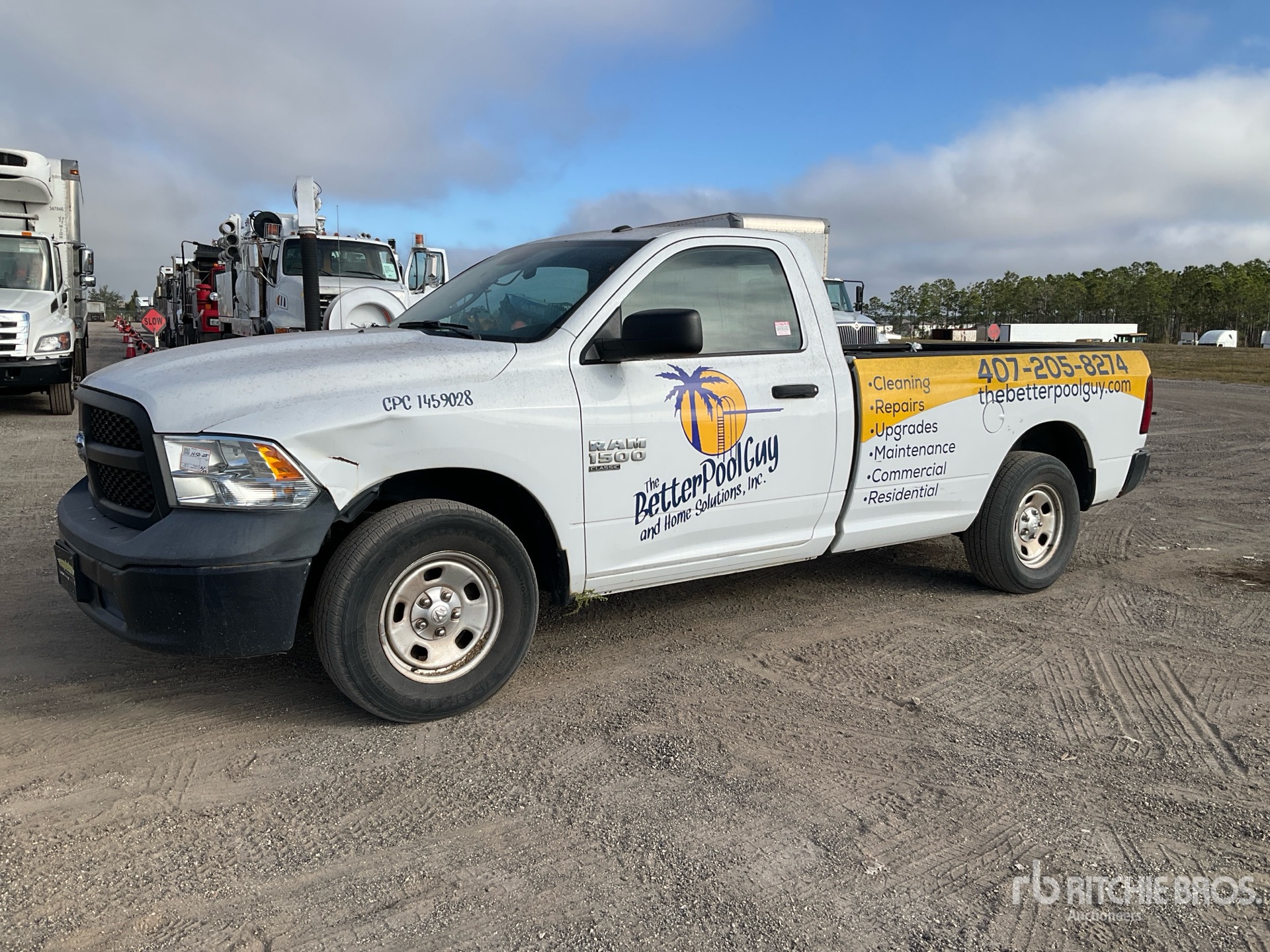 General Appearance with Picture, Left Front Corner