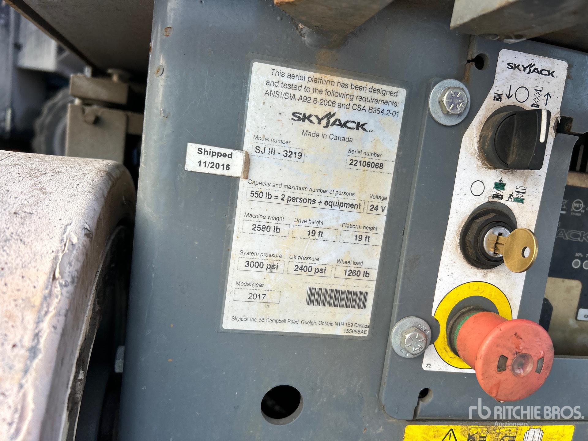 General Appearance with Seriennummer / FIN