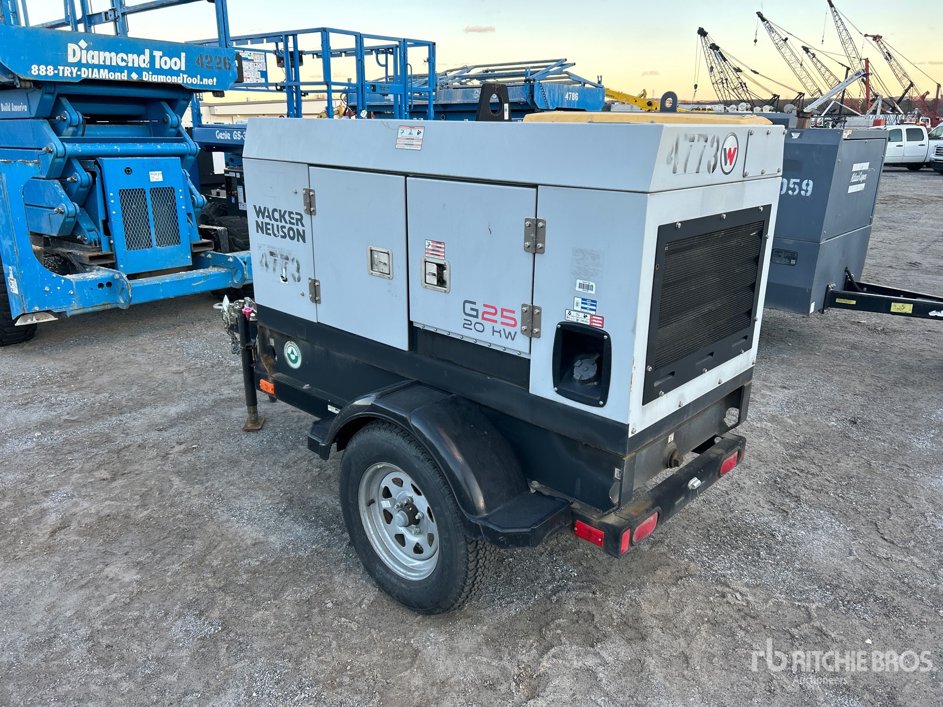 General Appearance with Picture, Left Rear Corner