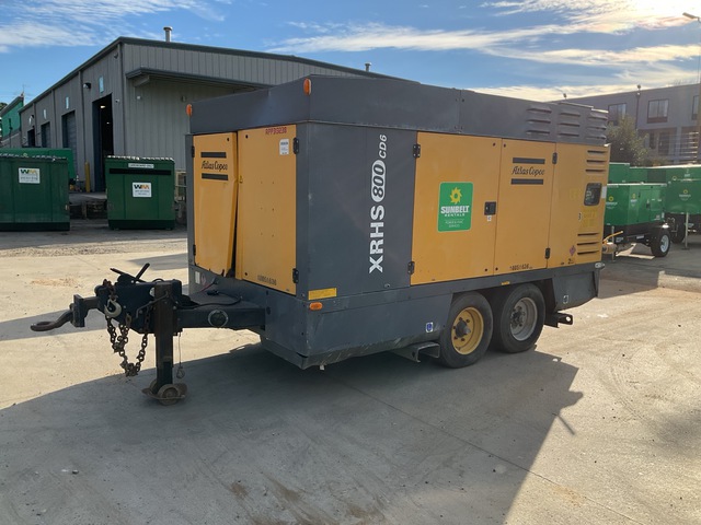 2013 Atlas Copco XRHS800CD6 800 cfm Mobile Air Compressor