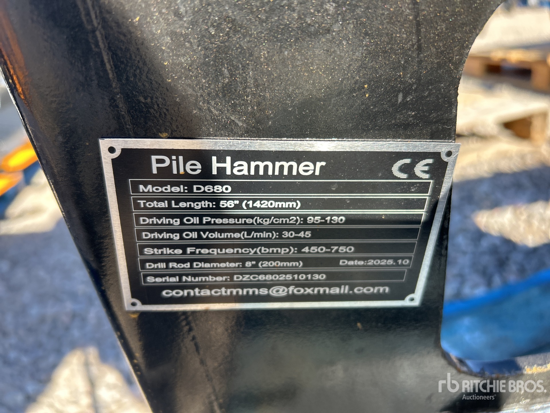 General Appearance with N.º de serie/VIN