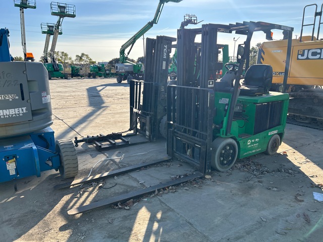2017 Mitsubishi FBC25N2AC 4450 lb Electric Forklift (Inoperable) 2017 Mitsubishi FBC25N2AC 4450 lb Electric Forklift (Inoperable)
