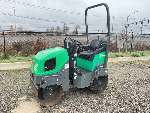 2019 Wacker Neuson RD12A Double Drum Roller