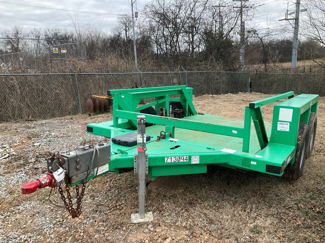 2015 JLG 7610 10 ft T/A Ground Load Trailer