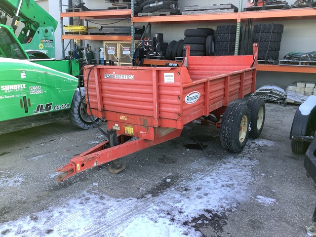 2019 Pronovost P516 10 ft T/A End Dump Cart Trailer