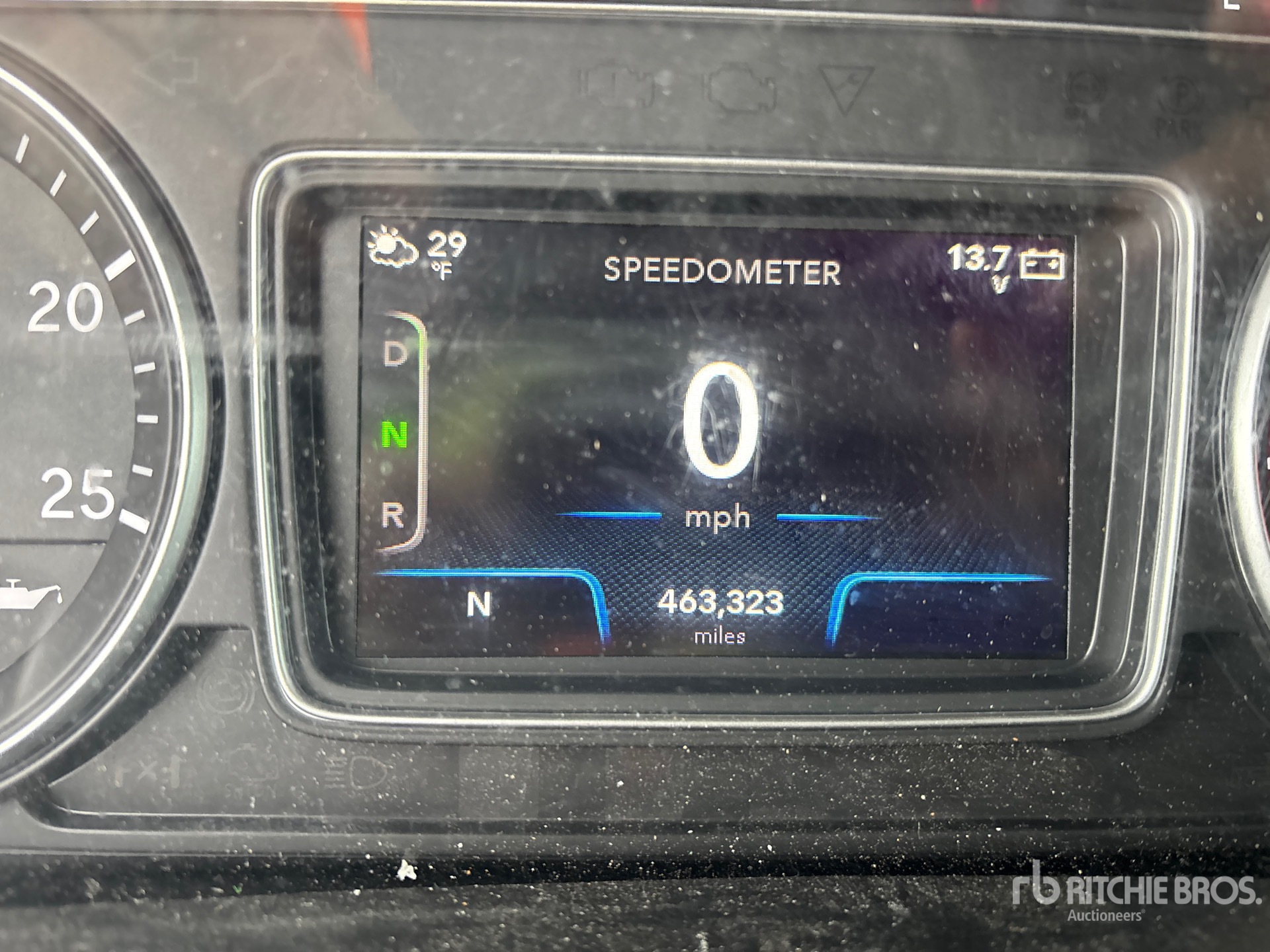 General Appearance with Hour Meter / Odometer