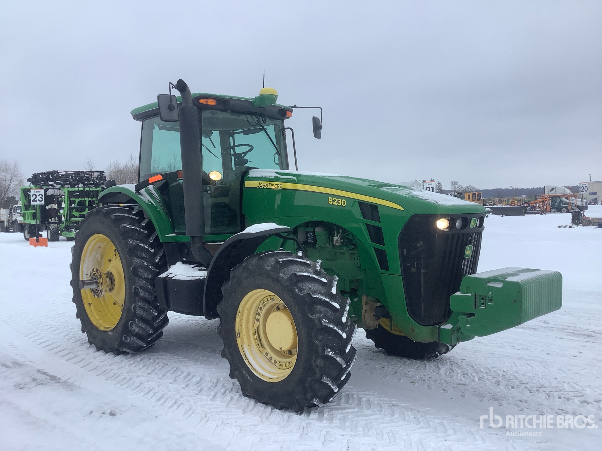 General Appearance with Picture, Right Front Corner