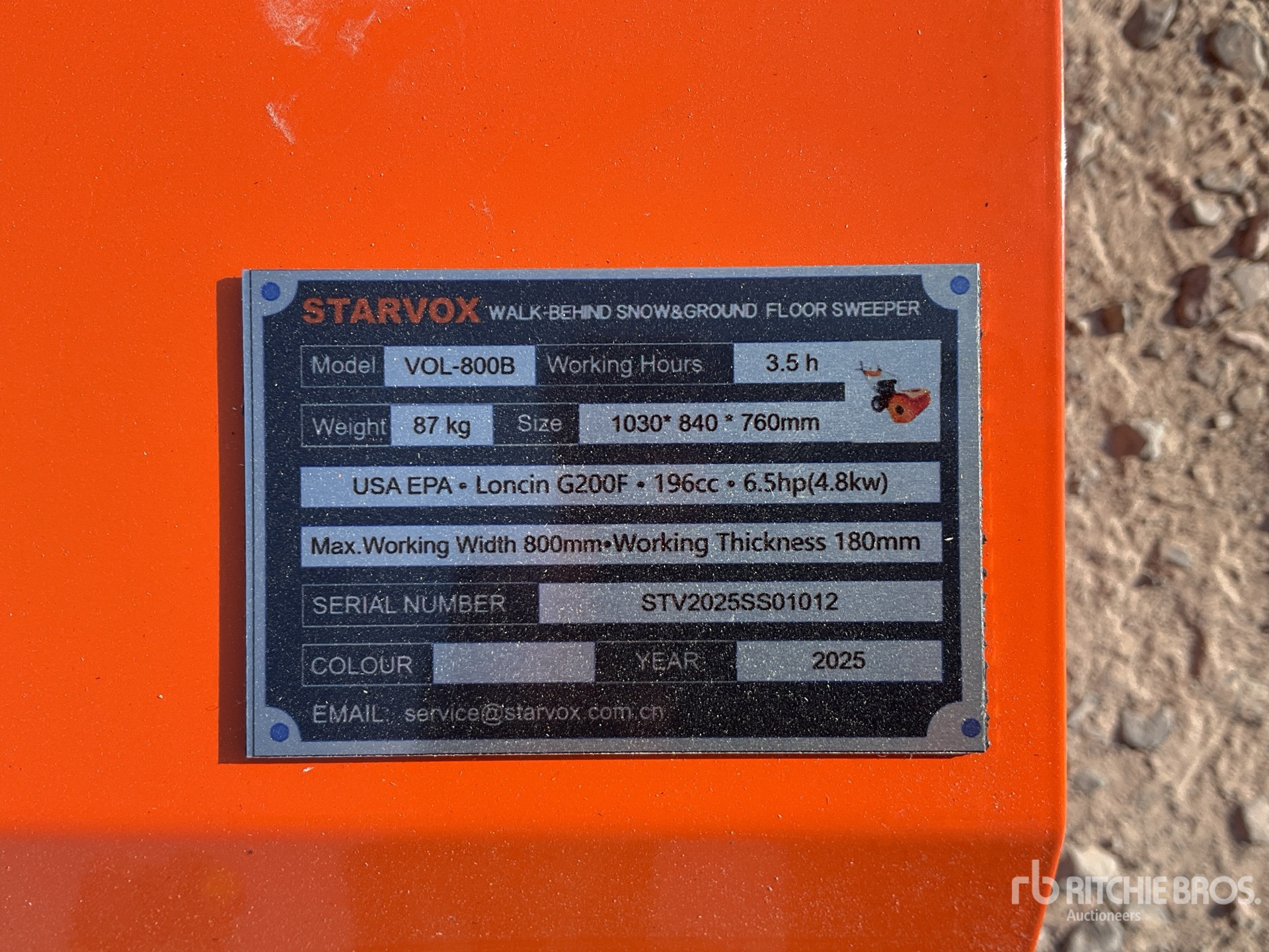 General Appearance with Seriennummer / FIN