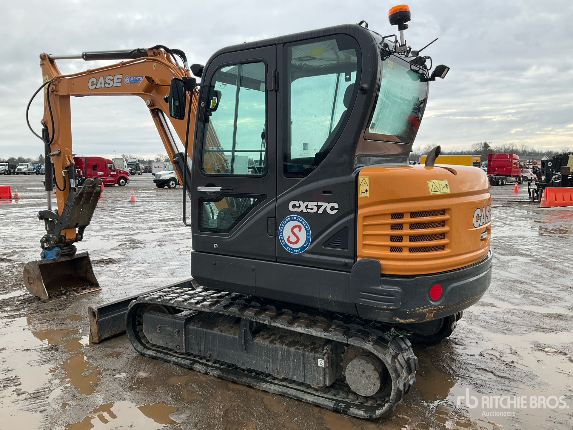 General Appearance with Picture, Left Rear Corner