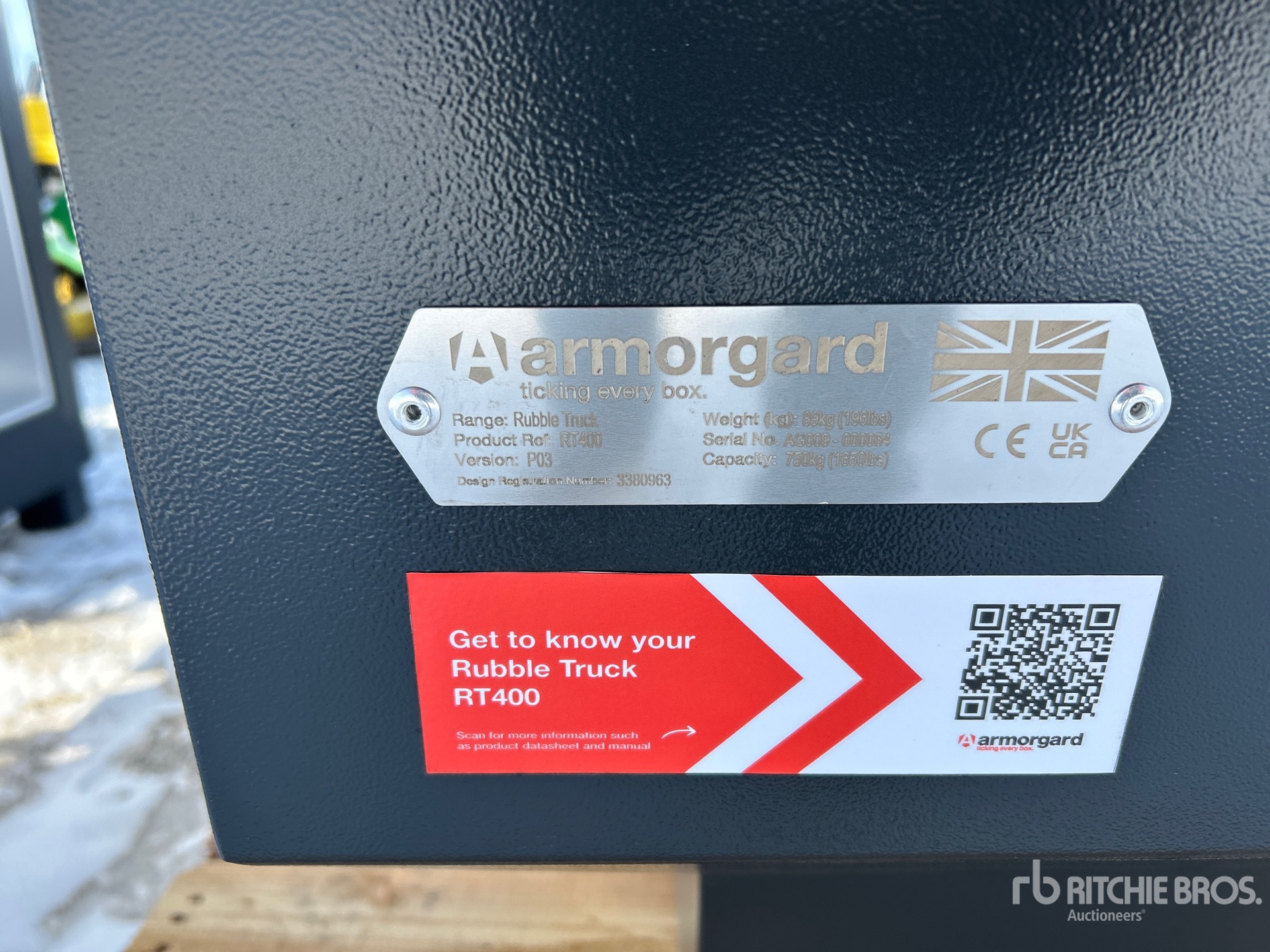 General Appearance with Seriennummer / FIN