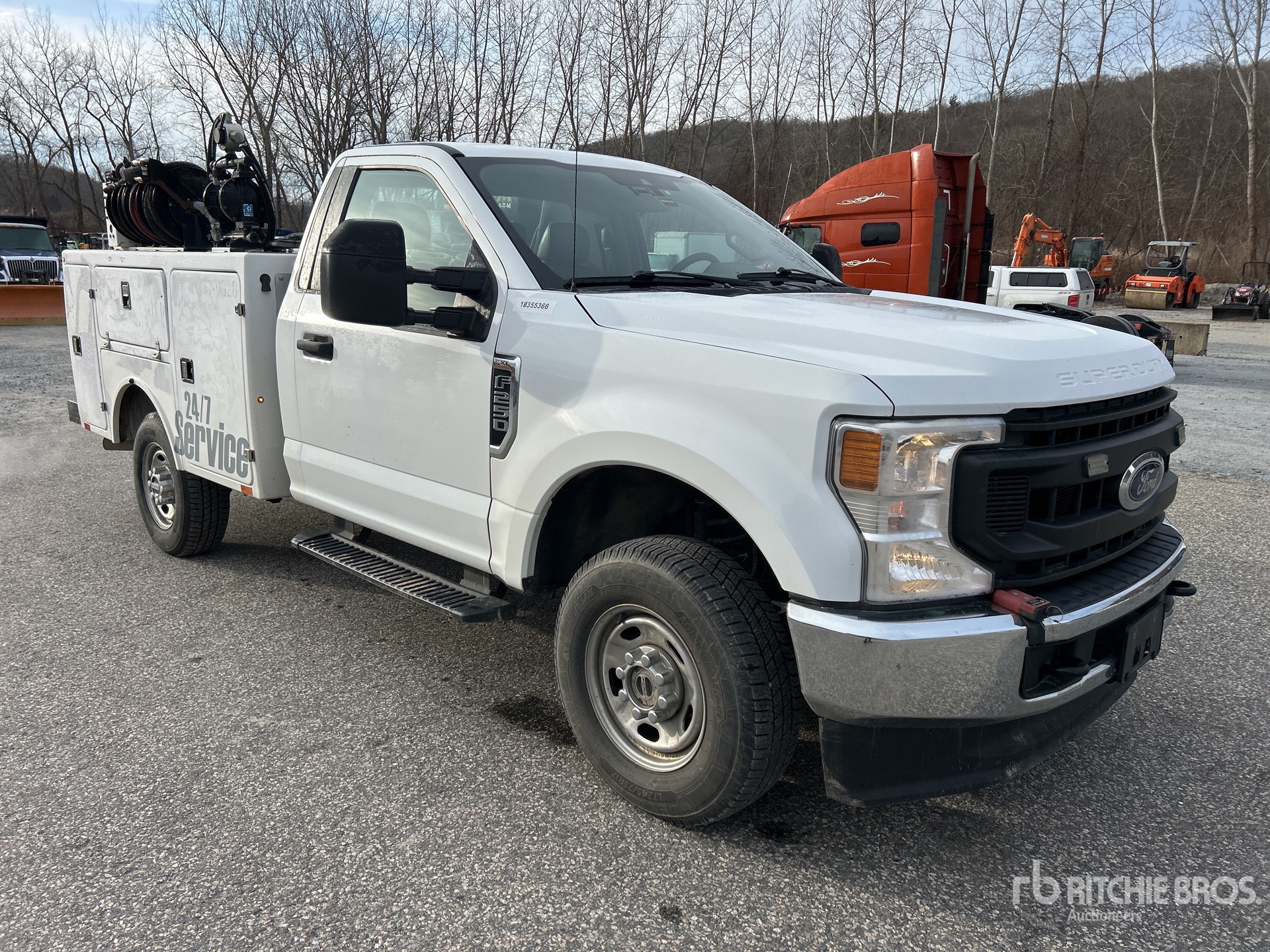 General Appearance with Picture, Right Front Corner