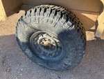 Trailer Chassis with Tire Condition