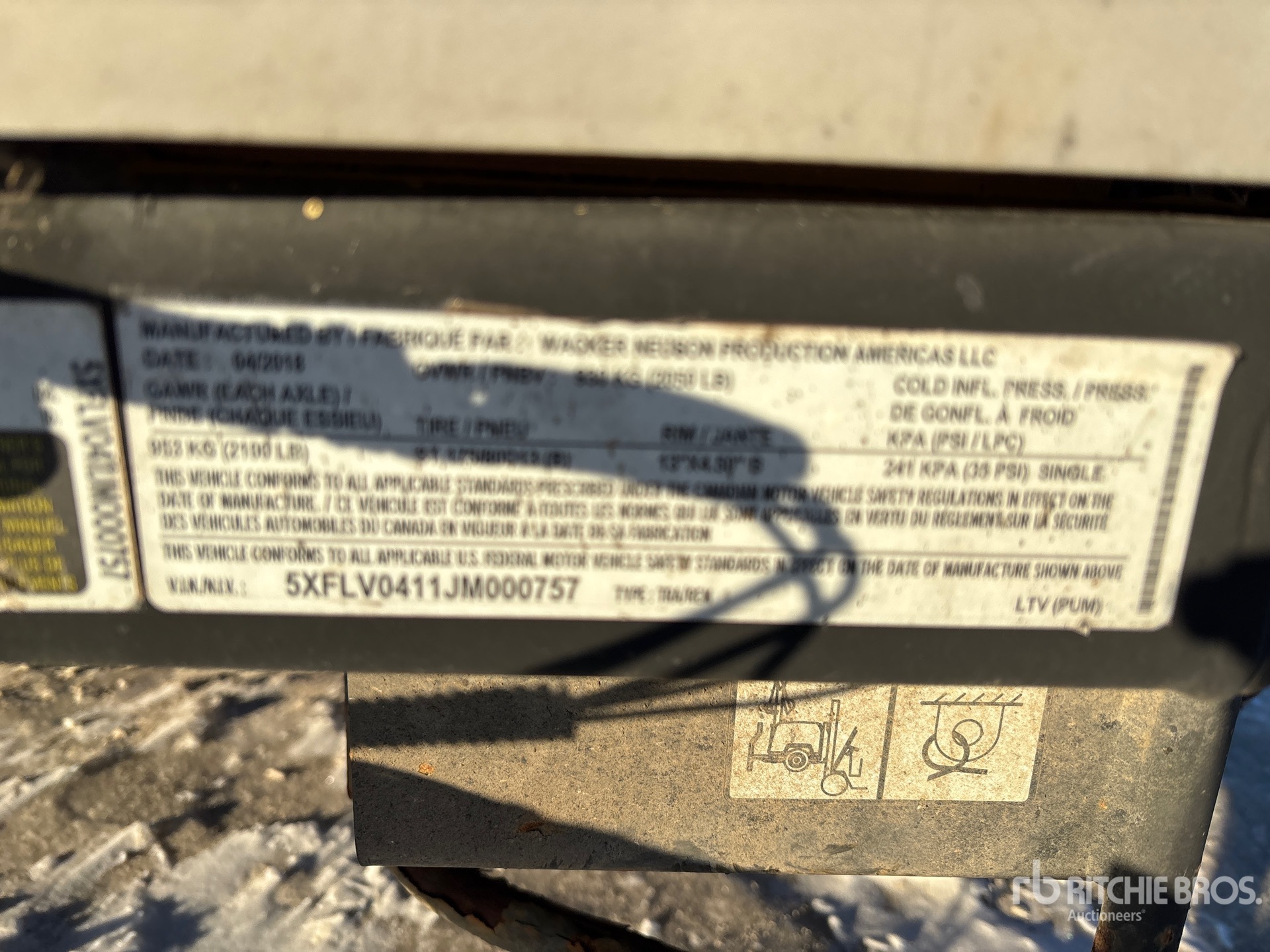 General Appearance with Numéro de série/Numéro d'identification du véhicule automobile