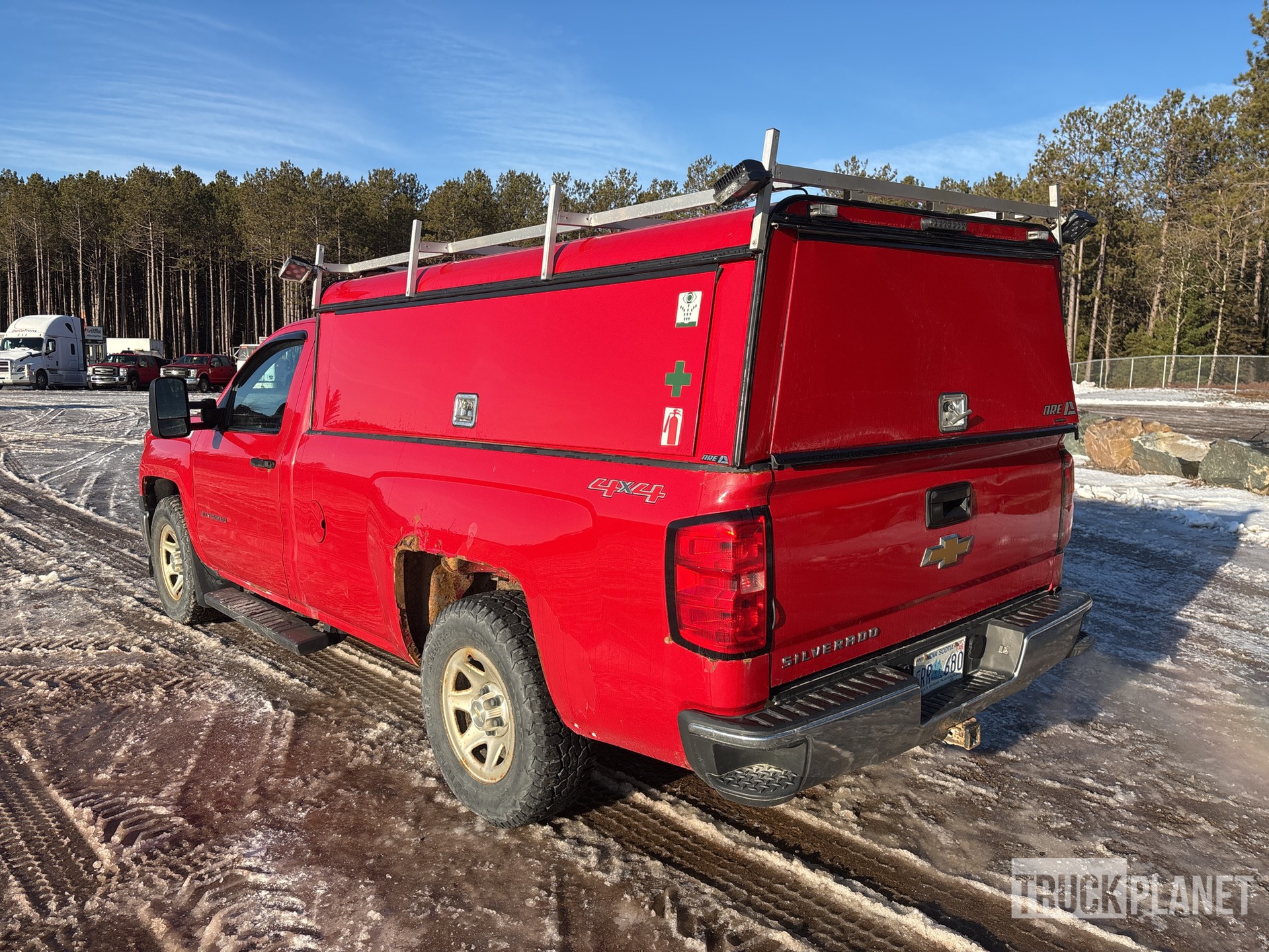 General Appearance with Picture, Left Rear Corner