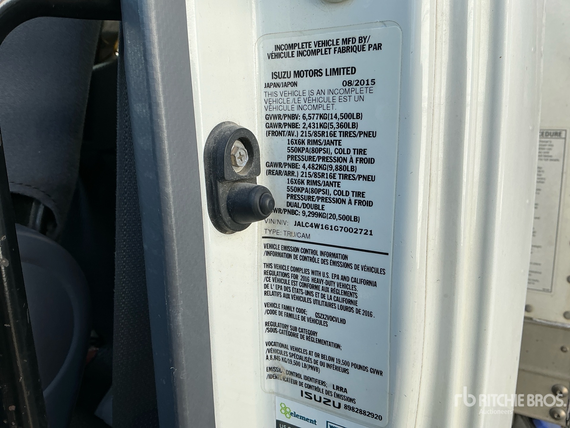 Aspect général with Numéro de série/Numéro d'identification du véhicule automobile