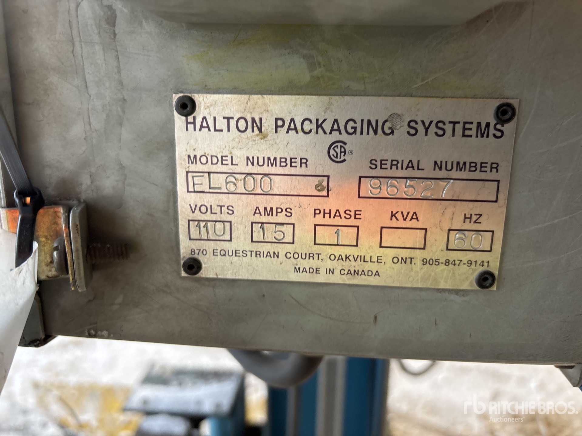 General Appearance with N.º de serie/VIN