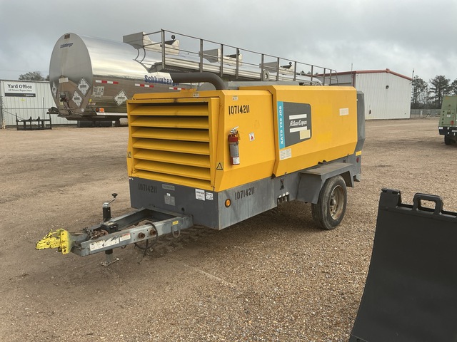 2018 Atlas Copco XATS750JD T4F 750 cfm Mobile Air Compressor
