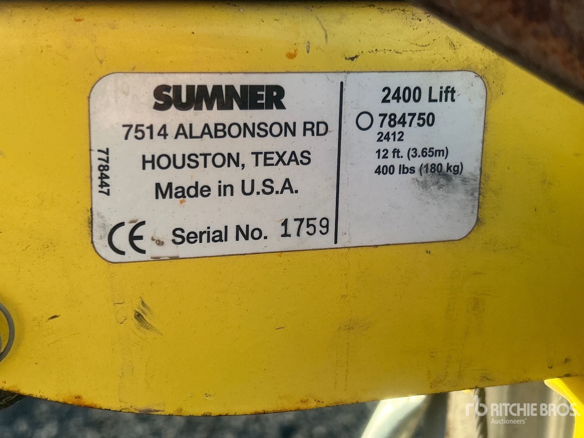 General Appearance with Seriennummer / FIN