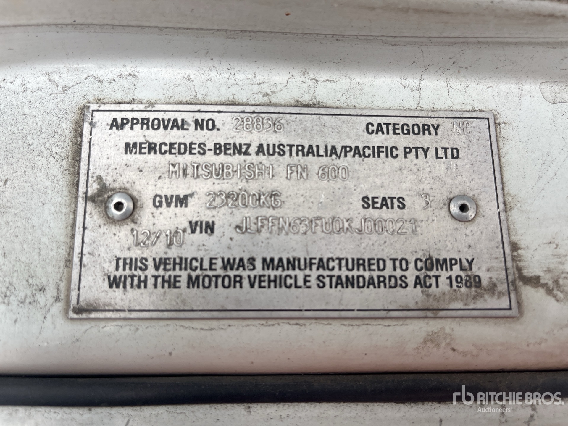 General Appearance with Seriennummer / FIN