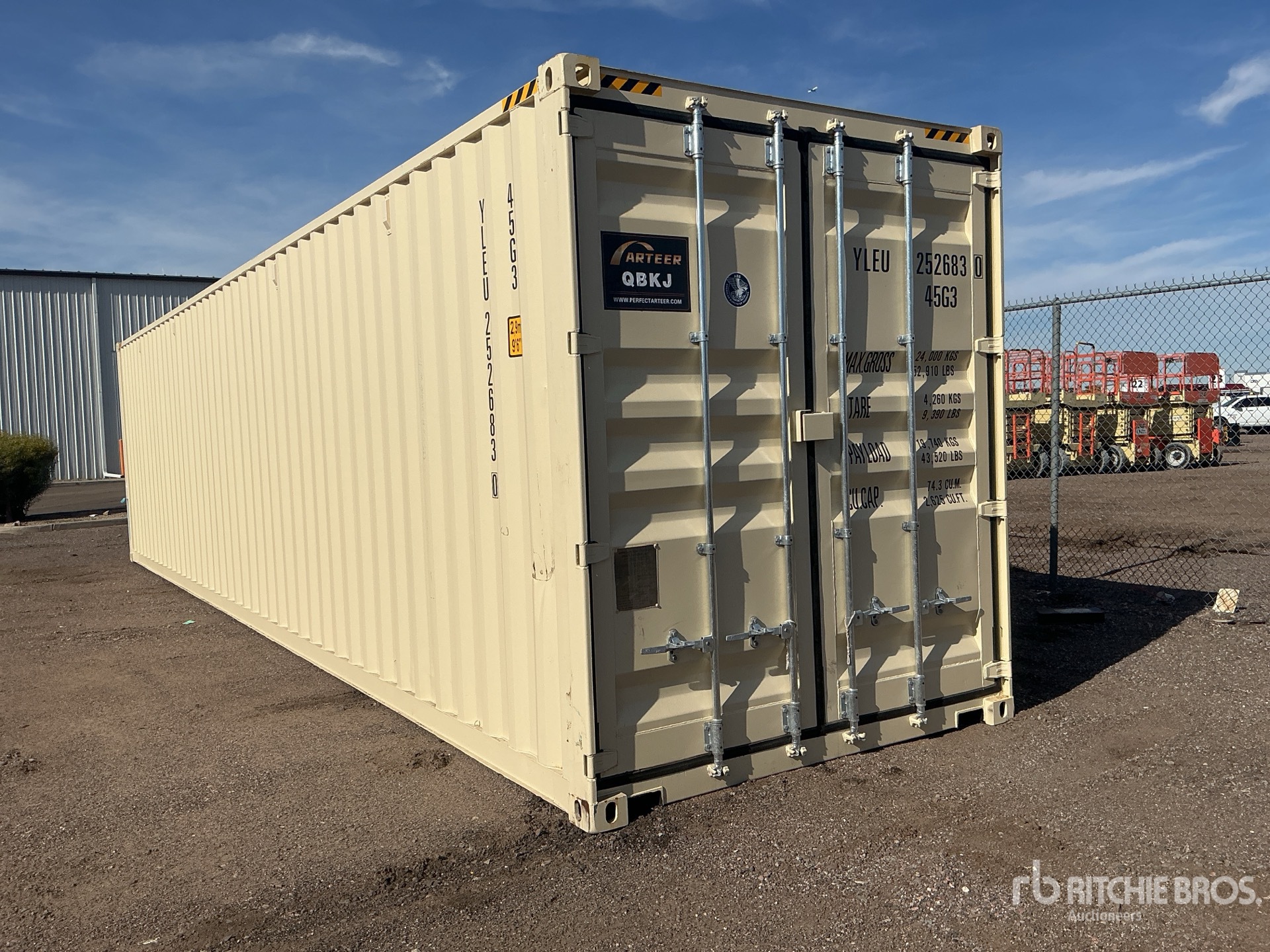 General Appearance with Picture, Right Front Corner