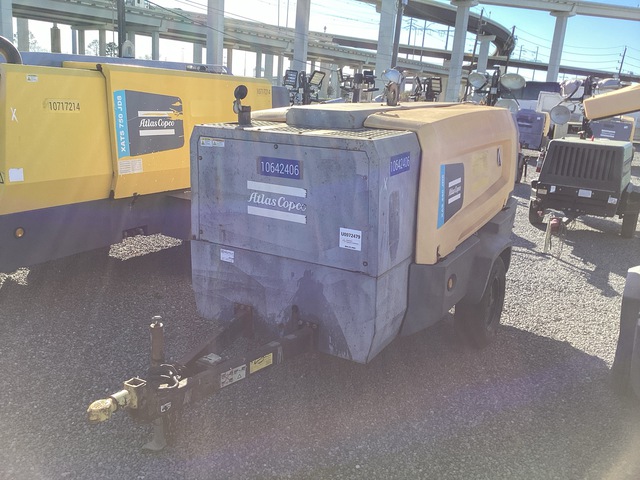2017 Atlas Copco XAS 440 JD8 T4F PE EB Mobile Air Compressor