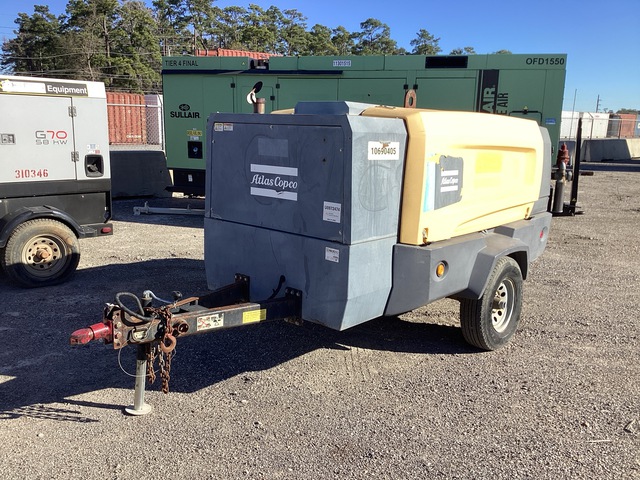 2018 Atlas Copco XAS440JD8 Mobile Air Compressor