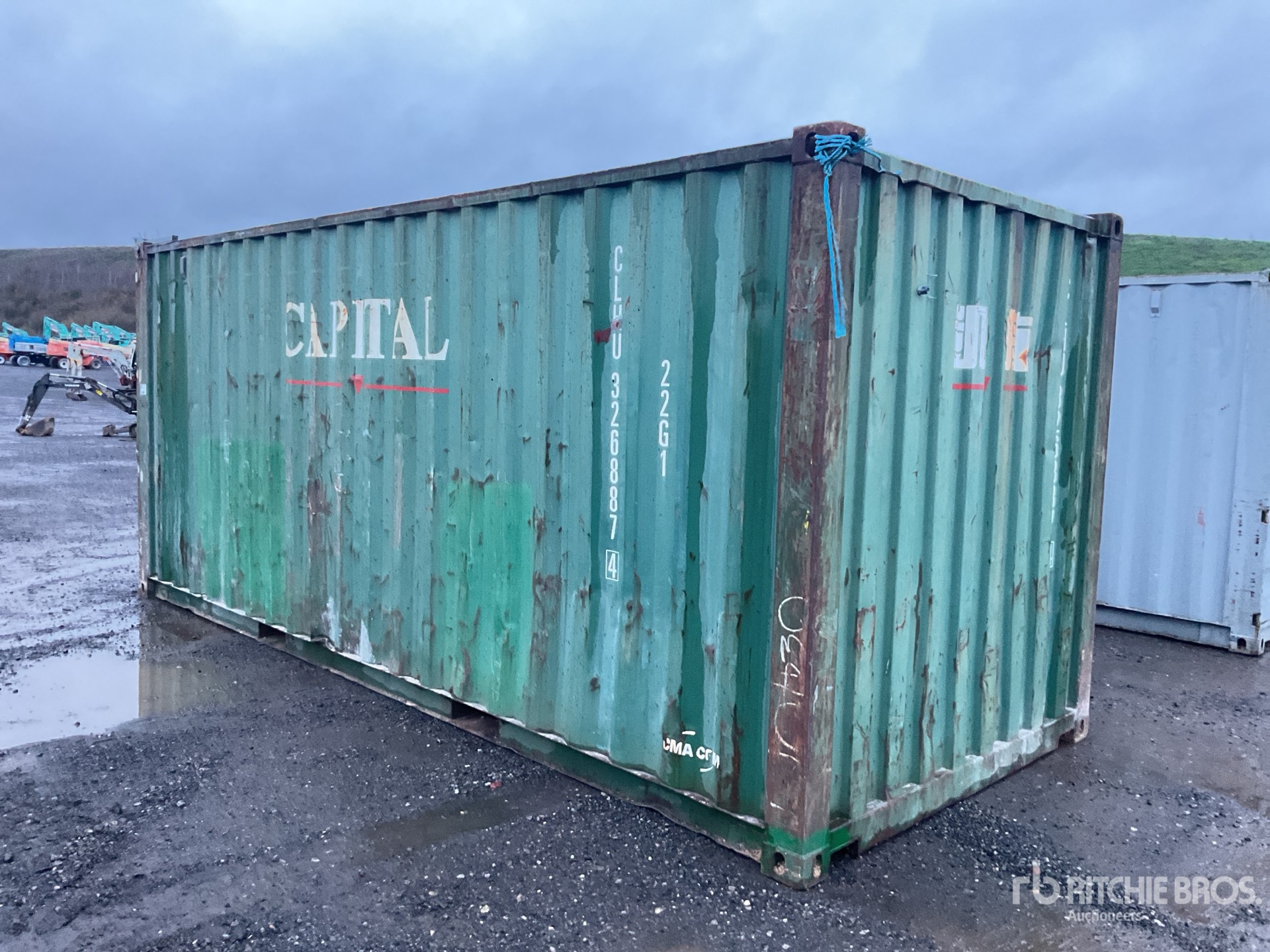 General Appearance with Picture, Left Rear Corner