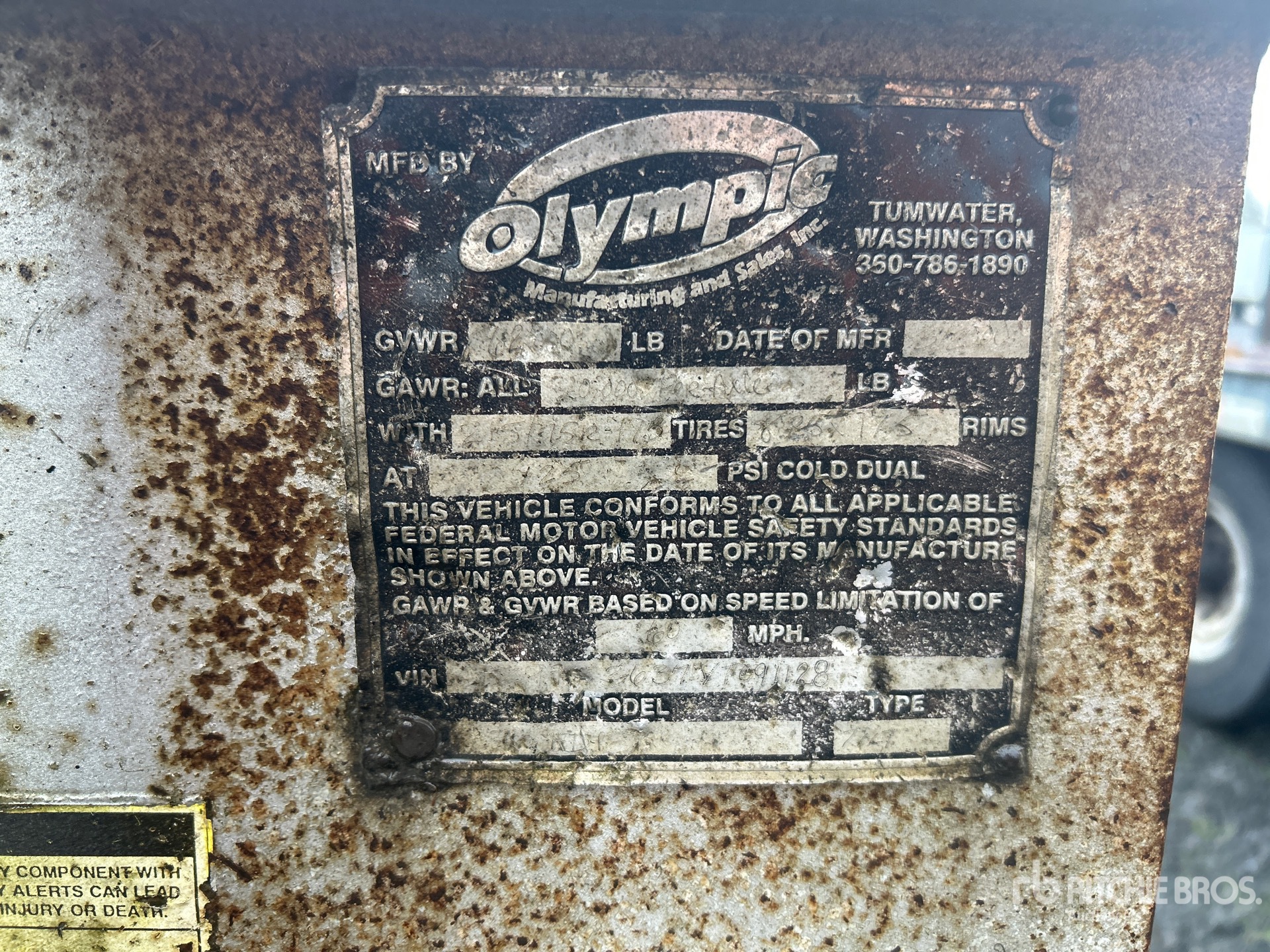 General Appearance with Seriennummer / FIN