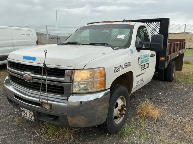 2007 Chevrolet 3500 HD 4x2 Flatbed Truck