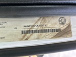 General Appearance with Second Serial Number/VIN Photo