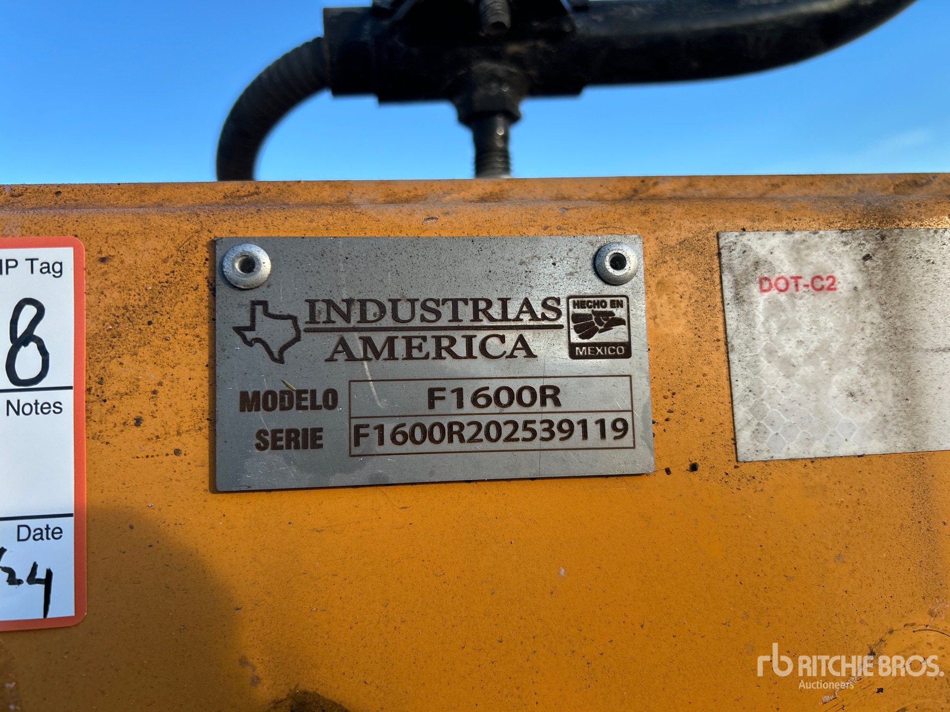 General Appearance with N.º de serie/VIN