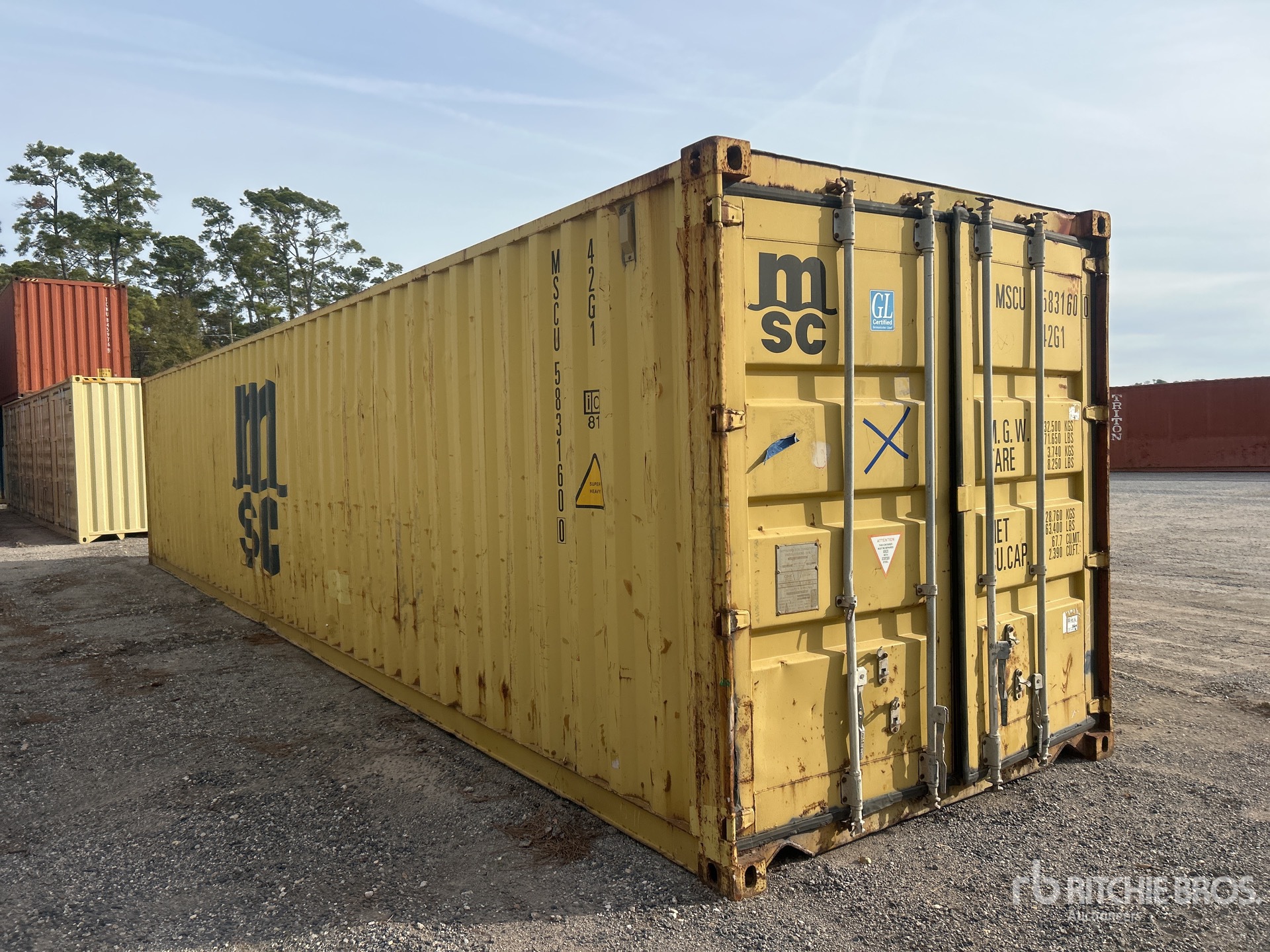 General Appearance with Picture, Left Rear Corner