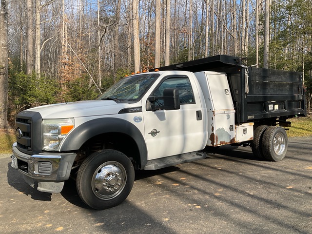 2012 Ford F-550 XL 4x4 S/A Dump Truck