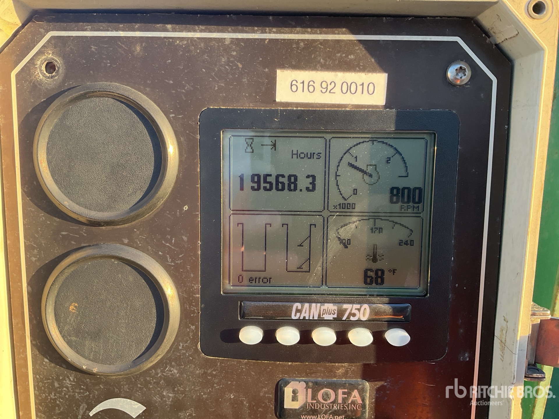 General Appearance with Hour Meter / Odometer