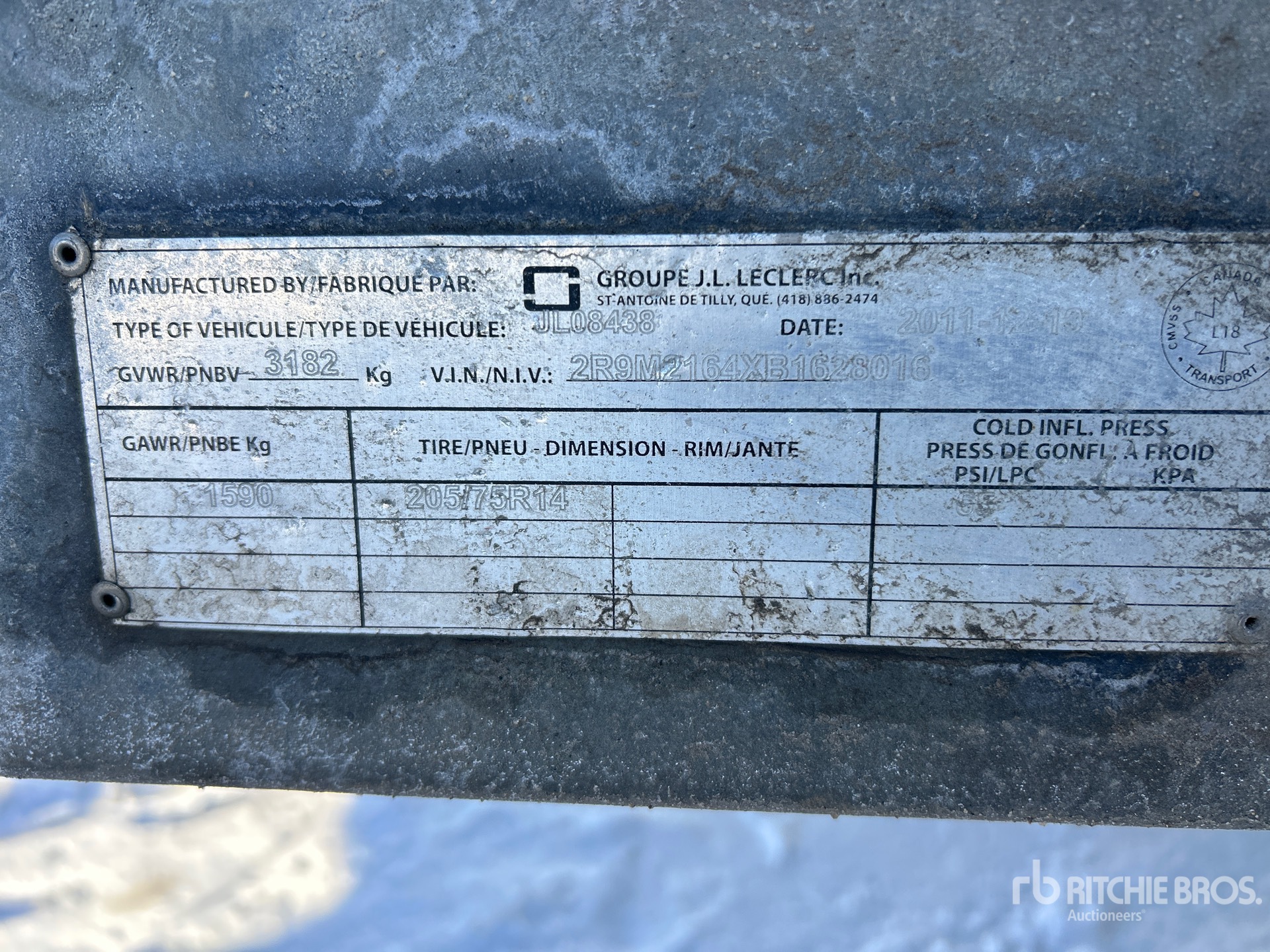 General Appearance with Seriennummer / FIN