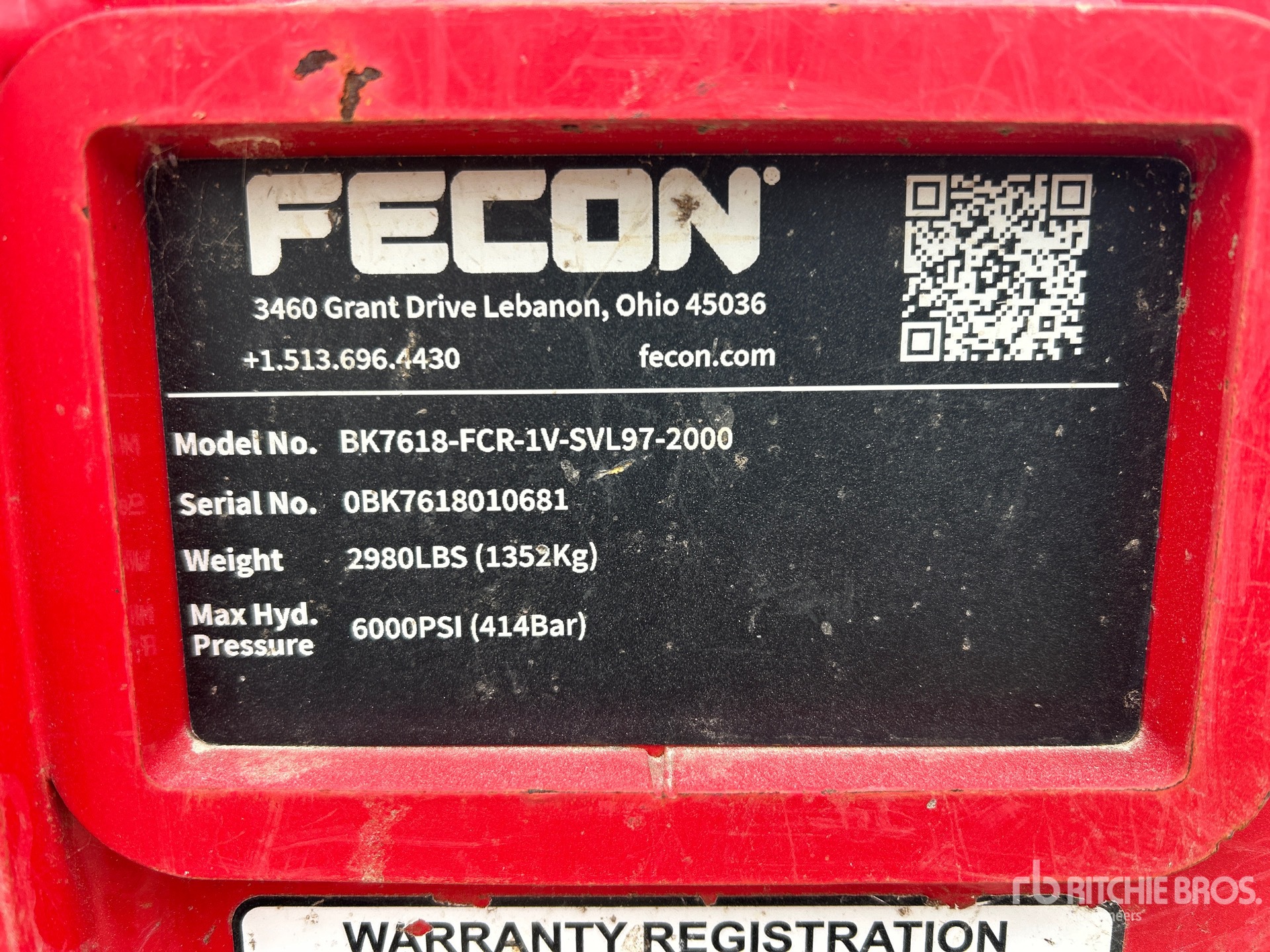 General Appearance with Seriennummer / FIN