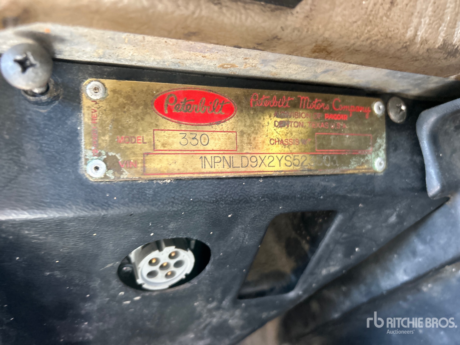 General Appearance with Second Serial Number/VIN Photo