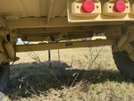 Trailer Chassis with Axle Condition