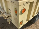 Trailer Chassis with Marker Lights Functional