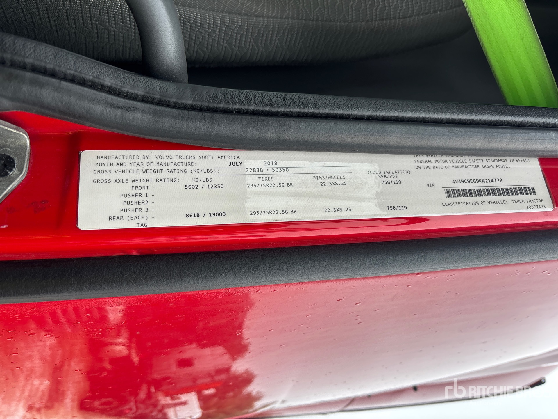 General Appearance with Numéro de série/Numéro d'identification du véhicule automobile