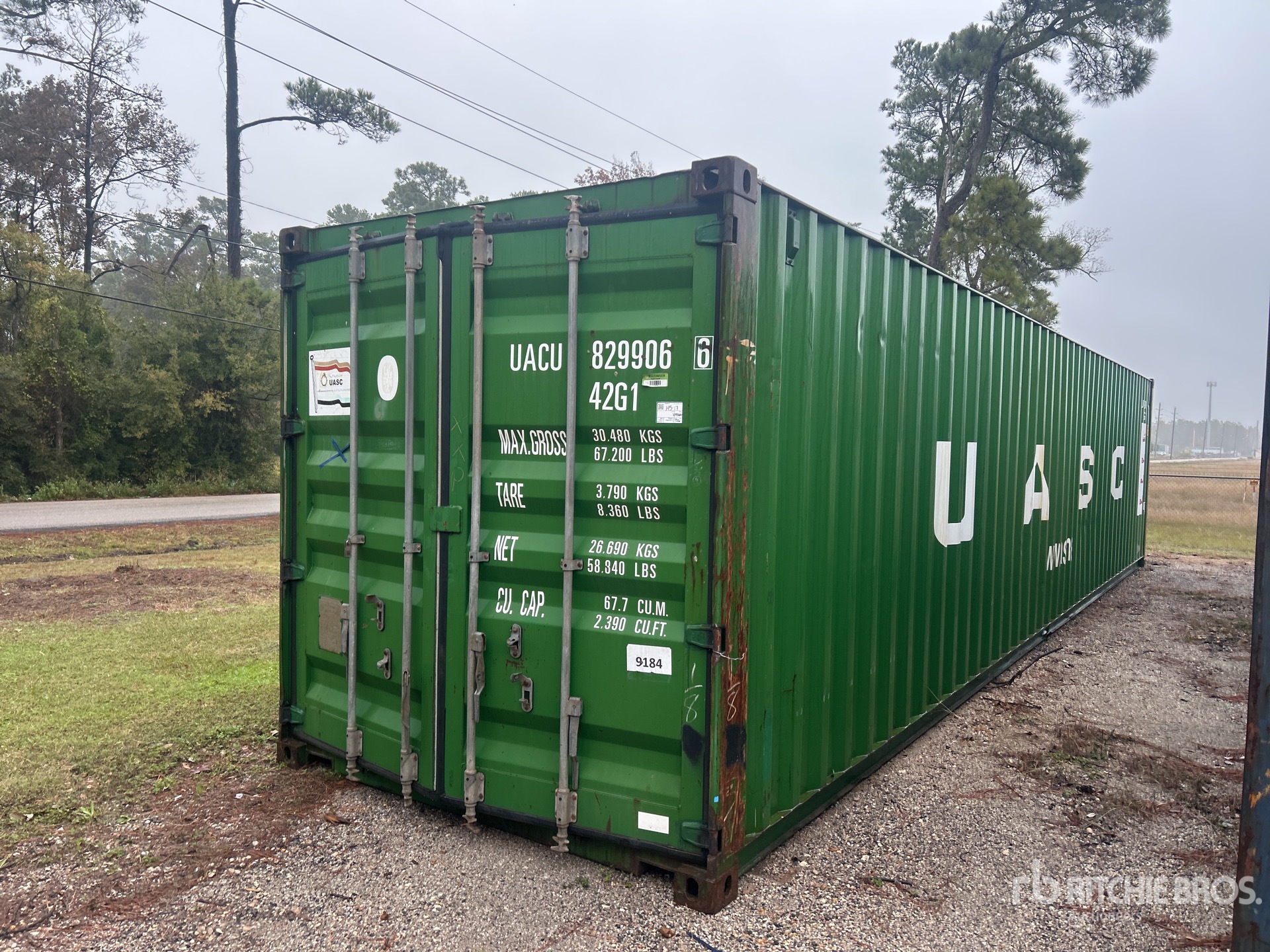 General Appearance with Picture, Right Rear Corner