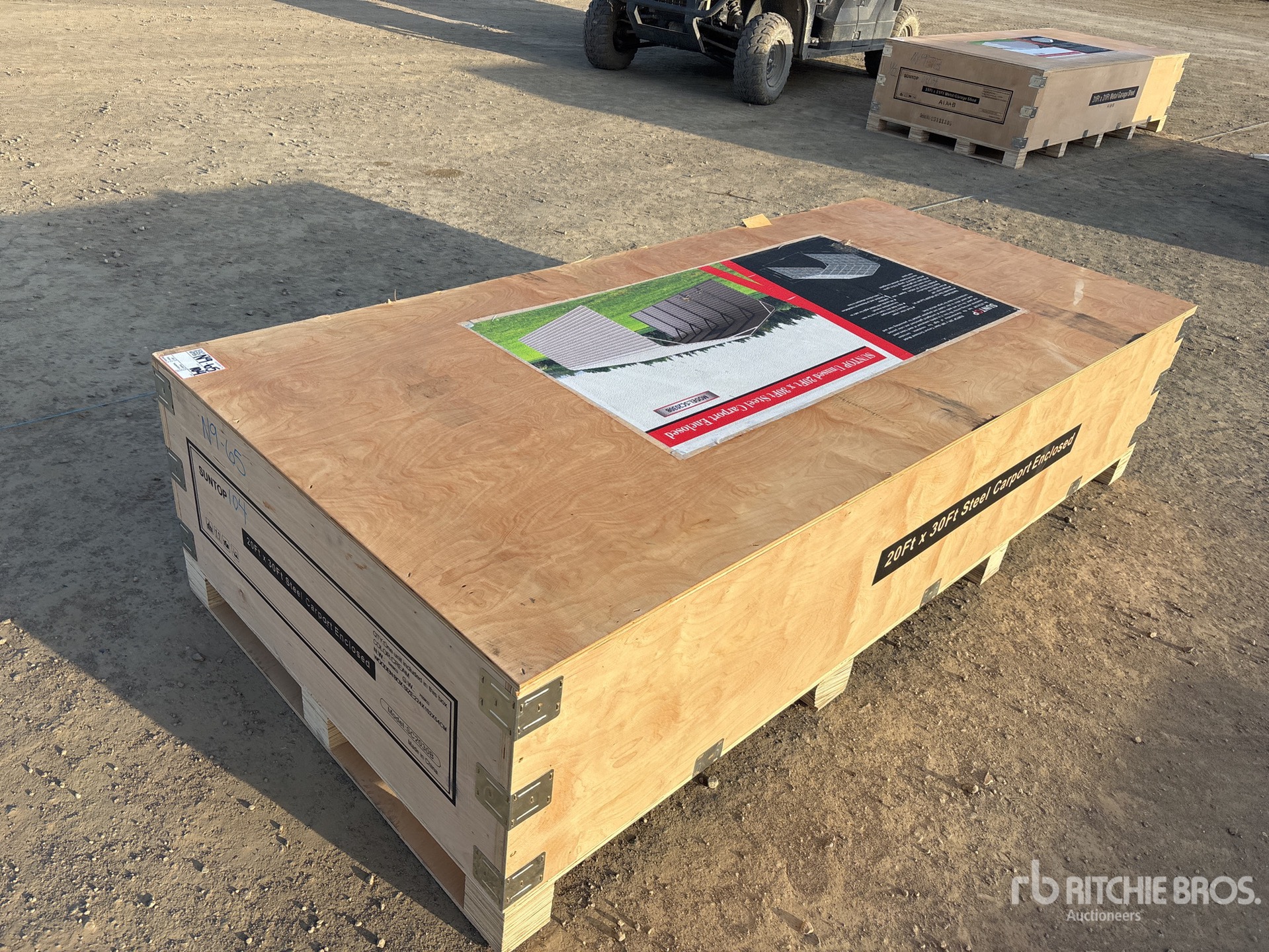 General Appearance with Picture, Left Rear Corner