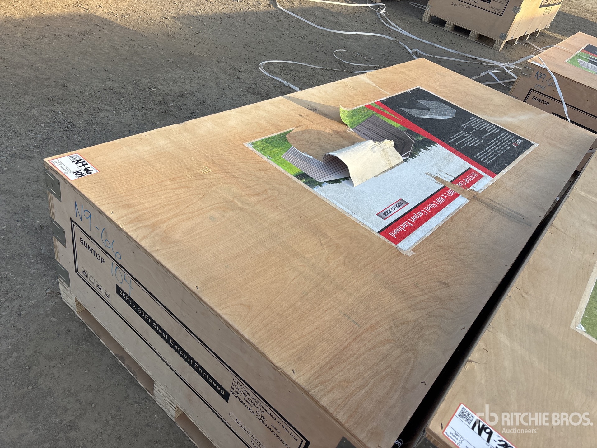 General Appearance with Picture, Left Rear Corner