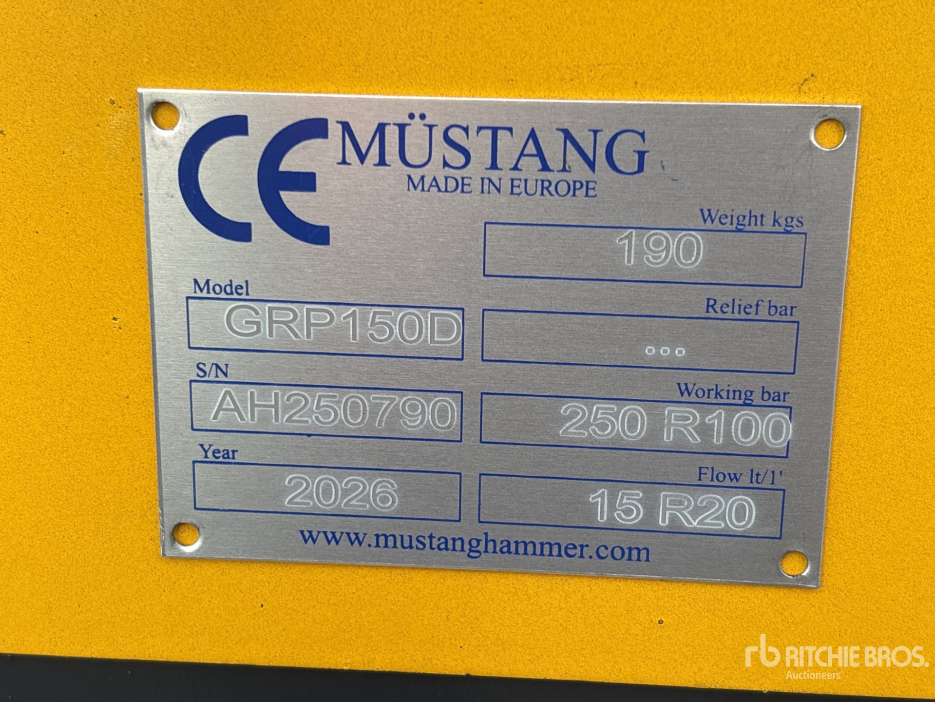 General Appearance with Seriennummer / FIN